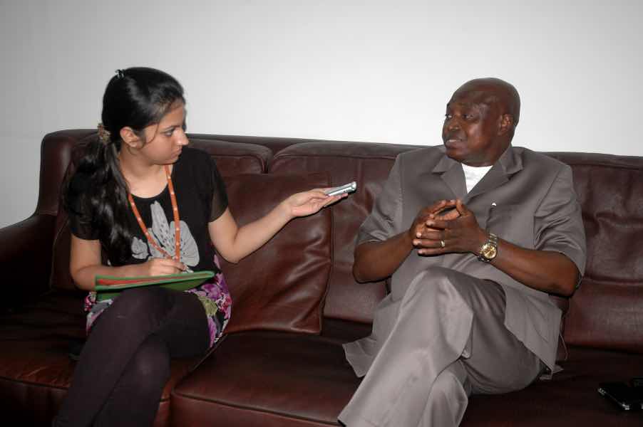 H.E Mr. Francois Balumuene Nkuna, DR Congo, August 16, 2011